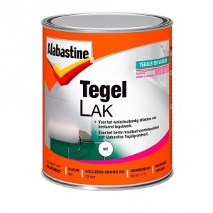 alabastine 1-component tegellak wit 1 ltr