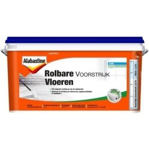 alabastine rolbare voorstrijk vloeren 2.5 ltr