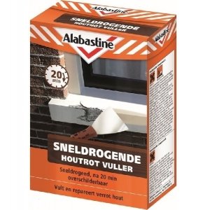 alabastine sneldrogende houtrotvuller (2k) 465 gram