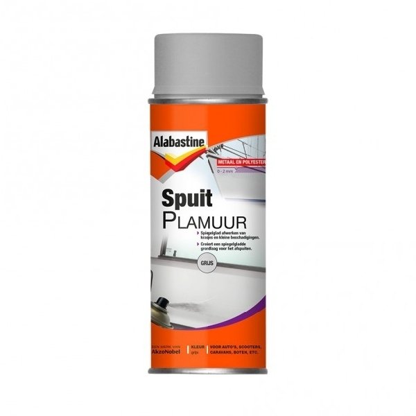 alabastine spuitplamuur wit 400 ml