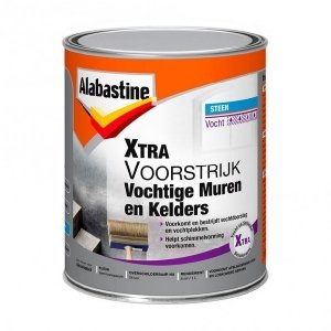 alabastine voorstrijk vochtige muren en kelders spuitbus 500 ml