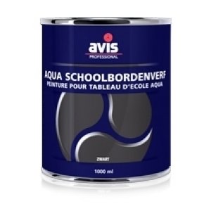 avis aqua schoolbordenverf rood 250 ml