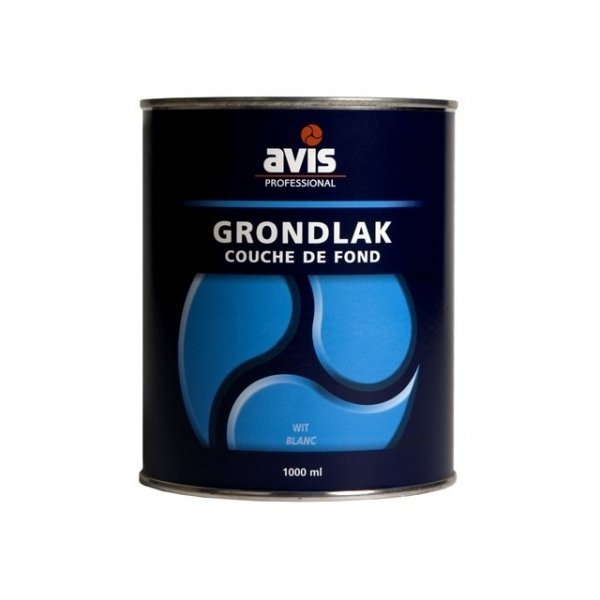 Avis grondlak wit 1 ltr