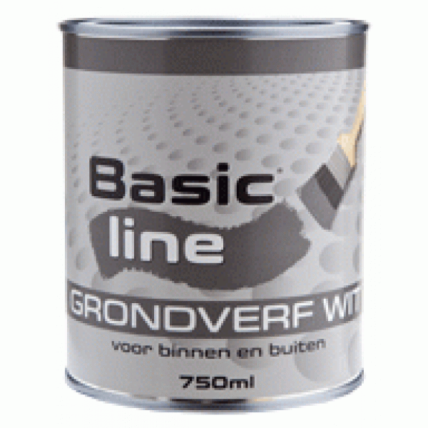 basic line grondverf grijs 750 ml