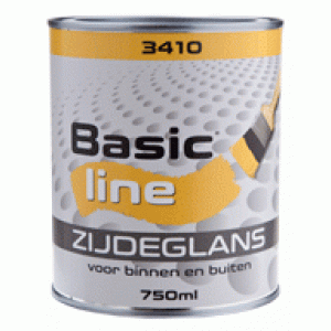 basic line zijdeglans 2048 roomwit 750 ml