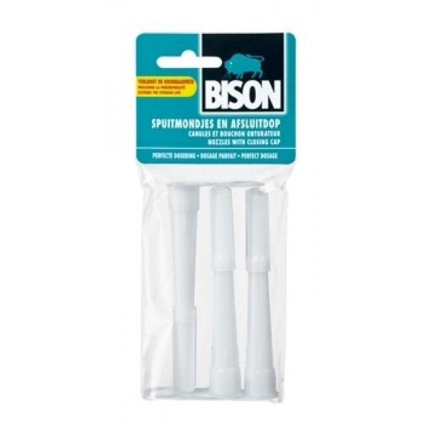 bison spuitmondjes 3 stuks hangzakje set