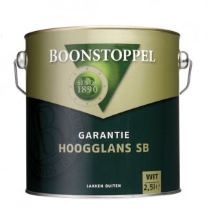 boonstoppel garantie hoogglans sb kleur 2.5 ltr