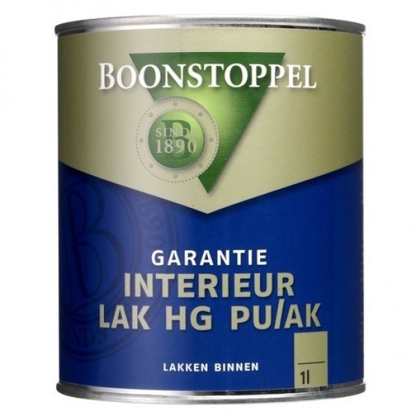 boonstoppel garantie interieurlak hoogglans pu lichte kleur 2.5 ltr