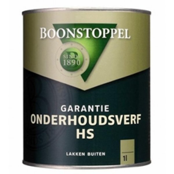 boonstoppel garantie onderhoudsverf hs wit 1 ltr