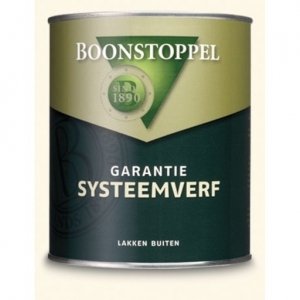 boonstoppel garantie systeemverf kleur 2.5 ltr