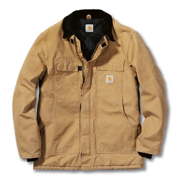 carhartt sandstone traditional coat carhartt brown 4xl c26211