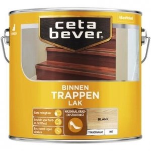 cetabever transparante trappenlak ac mat 0103 2.5l