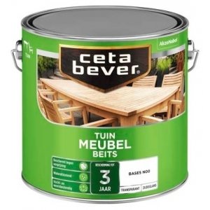 cetabever transparante tuinmeubelbeits kleur 1 ltr