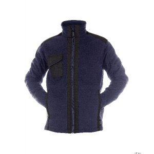 dassy fleece croft grijs-zwart xl