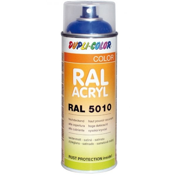 Dupli color ral acryl hoogglans ral 7024 grafiet grijs 506529 400 ml