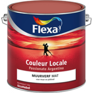 flexa couleur locale muurverf mat 7545 passionate argentina breeze 2.5 ltr