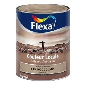 flexa couleur locale zijdeglans 6515 relaxed australia desert 750 ml