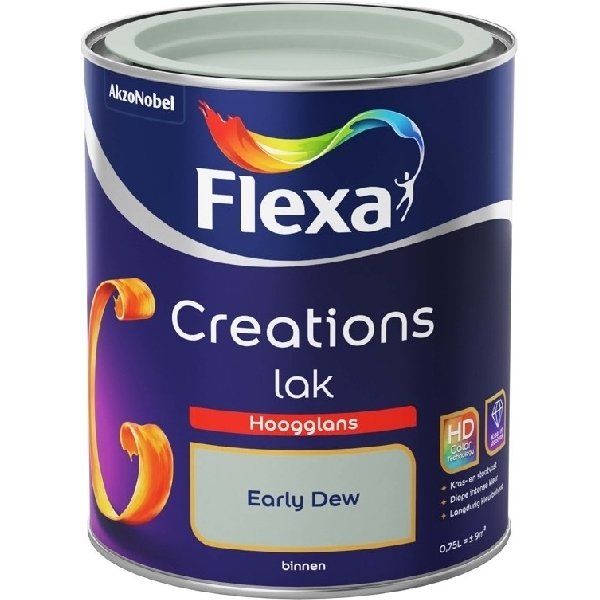 Flexa creations lak hoogglans wild dove 750 ml