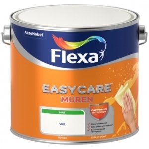 Flexa easycare muurverf mat lichtgrijs 2.5 l