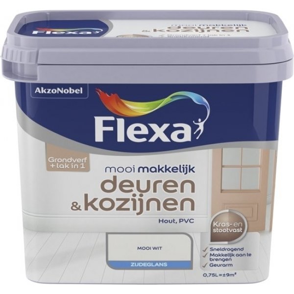 flexa mooi makkelijk deur en kozijn kleur 750 ml