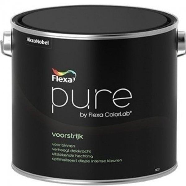 flexa pure voorstrijk donkere kleur 2.5 ltr