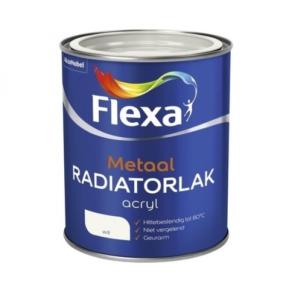 flexa radiatorlak acryl wit 250 ml