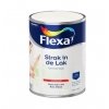 Flexa strak in de lak hoogglans watergedragen wit 1.25l