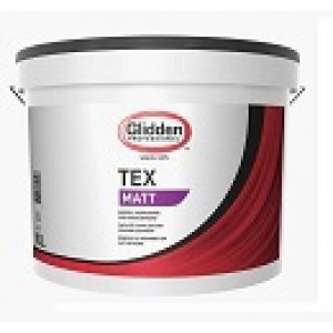 glidden tex matt donkere kleur 5 ltr