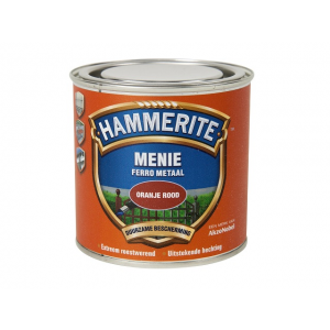 hammerite menie oranje rood 250 ml