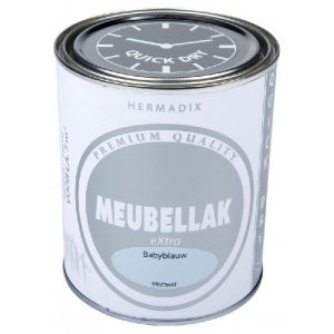 Hermadix meubellak extra puur zwart krijtmat 750 ml