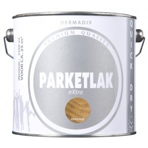 hermadix parketlak extra zijdeglans 2.5 ltr