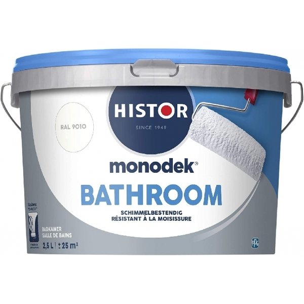 Histor monodek bathroom wit 2.5 ltr