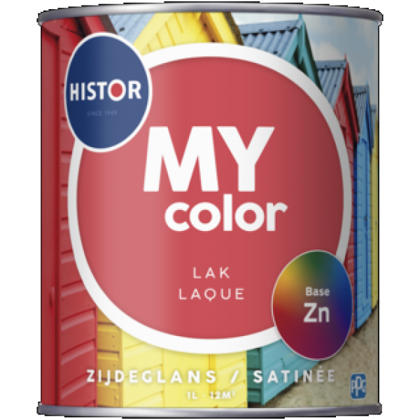 histor my color lak zijdeglans kleur 1 ltr