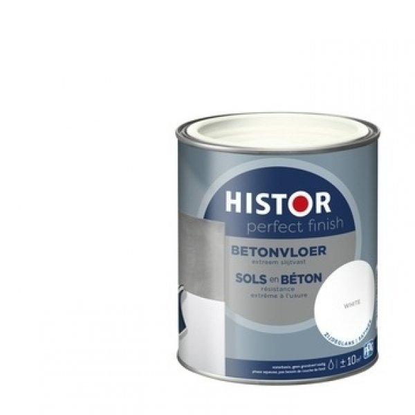 histor perfect finish betonvloer zijdeglans kleur 2.5 ltr