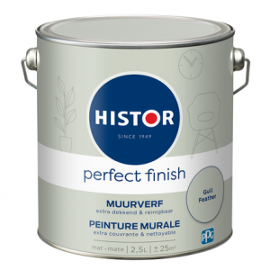 Histor perfect finish muurverf mat clockwork toy 2.5 ltr