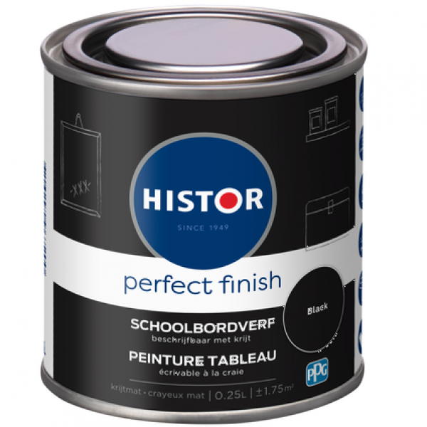 histor perfect finish schoolbordenverf kleur 0.25 ltr