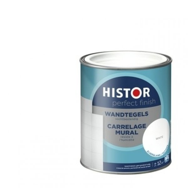 histor perfect finish wandtegels zijdeglans kleur 0.75 ltr