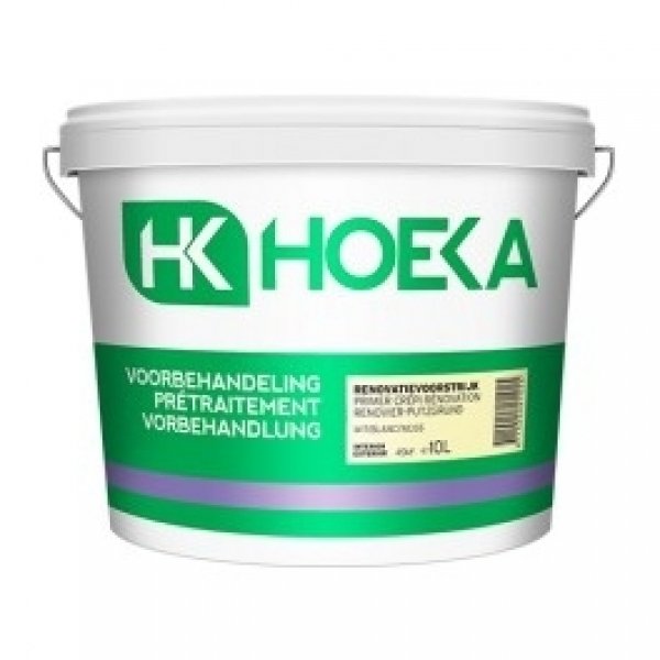 hoeka renovatievoorstrijk grof wit 10 ltr