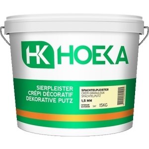 hoeka spachtelpleister binnen en buiten 1.5 mm wit 15 kg