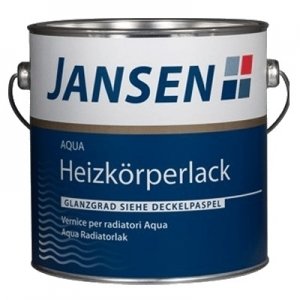 jansen aqua radiatorenlak zijdeglans 750 ml