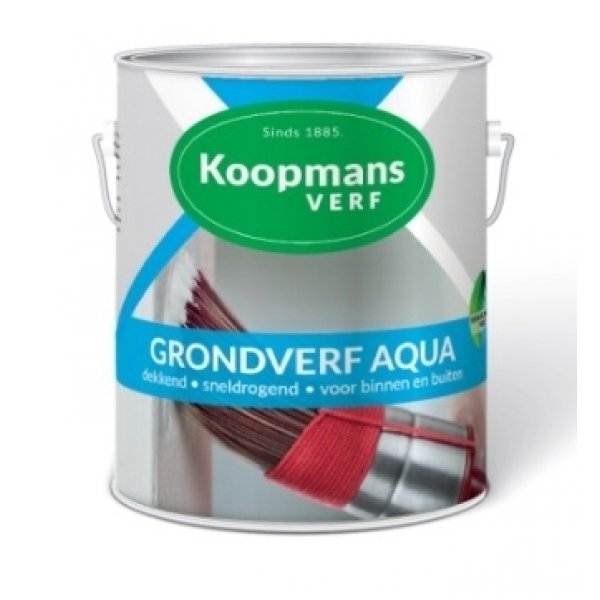 koopmans grondverf aqua kleur 750 ml