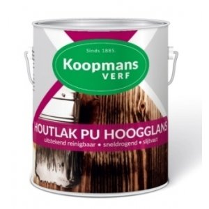 koopmans houtlak pu zijdeglans kleur 750 ml