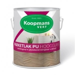 koopmans parketlak pu hoogglans blank 250 ml