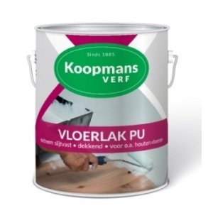 koopmans vloerlak pu zijdeglans kleur 2.5 l