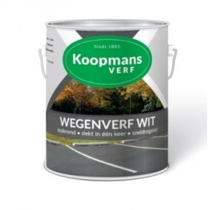 koopmans wegenverf wit 750 ml