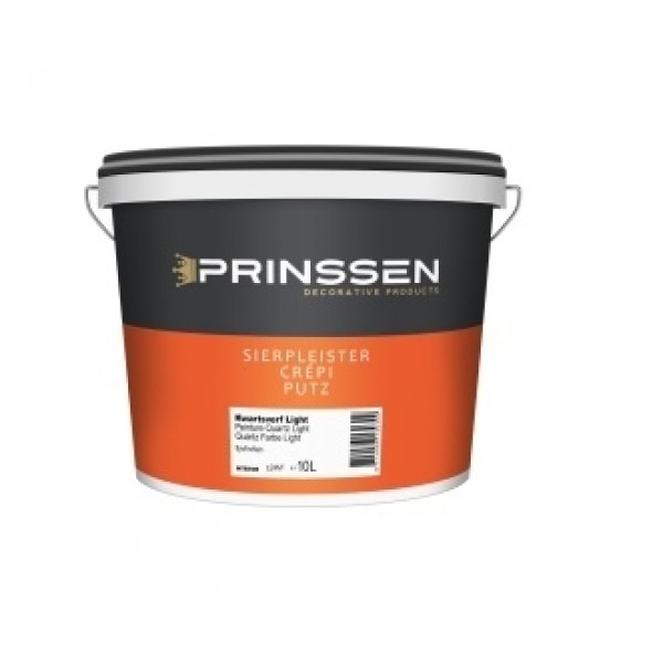 prinssen kwartsverf light grof wit 10 ltr