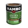 Rambo pantserbeits schuur en tuinhuis zijdeglans transparant 1204 teakhout 2.5 l