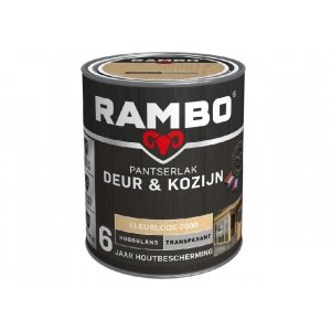 rambo pantserlak deur en kozijn hoogglans transparant kleurloos 750 ml