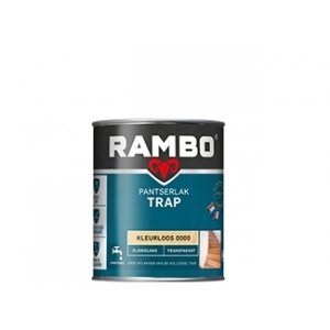 rambo pantserlak trap transparant zijdeglans blank 750 ml