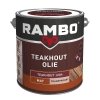 Rambo teak olie transparant 1204 teakhout 2.5 ltr